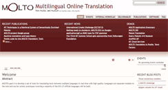 Desktop Screenshot of molto-project.eu